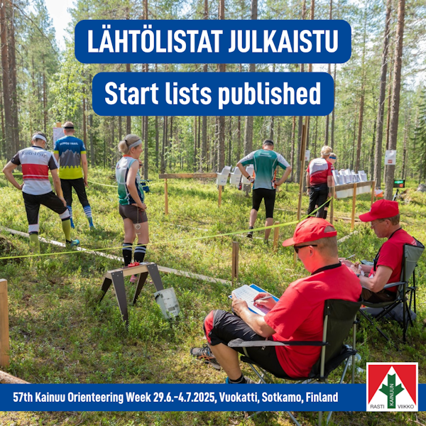 Kainuun-Rastiviikko-2025-suunnistusviikko-Kainuu-Orienteering-Week-Vuokatti-Sotkamo-Finland-lähtölistat-julkaistu-start-lists-published-600-px.png