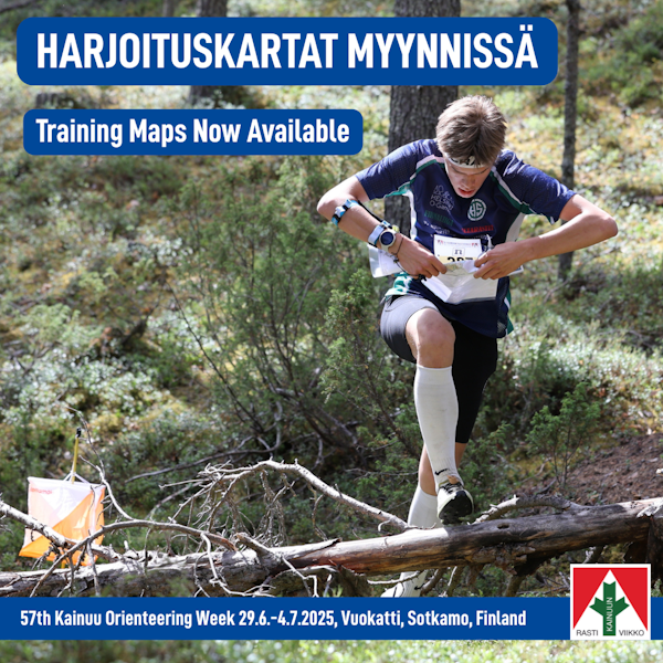 Kainuun-Rastiviikko-2025-suunnistusviikko-Kainuu-Orienteering-Week-Vuokatti-Sotkamo-Finland-Harjoituskartat-myynnissä-Training-Maps-Now-Available-600-px.png