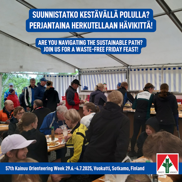 Kainuun-Rastiviikko-2025-suunnistusviikko-Kainuu-Orienteering-Week-Vuokatti-Sotkamo-Perjantain-4-7-hävikkiruokapäivä-600-px.png